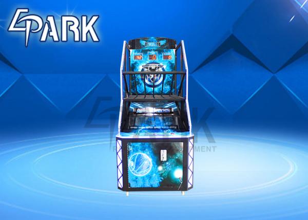 Single Shot Electronic Arcade Basketball Equipment For Shopping Mall