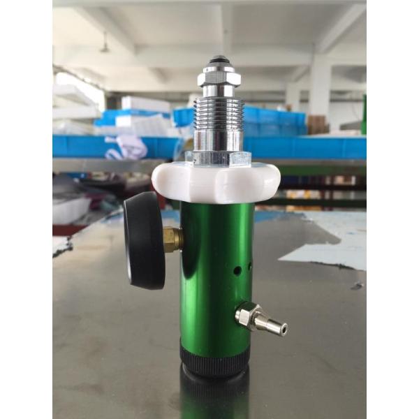 Mini Oxygen Regulator with Aluminum Material 0-8 Lpm CGA 540 Connector Brass Sleeve