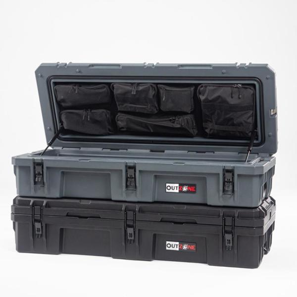 頑丈な重量収納ケース 95L 4色オプションでツールと乾燥品