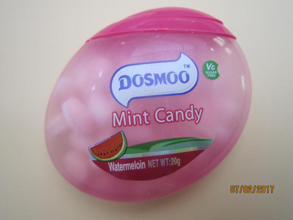 Petisco fresco da hortelã da pimenta dos doces do sabor da melancia Sugar Free Mint Candy/20g da forma do ovo da respiração
