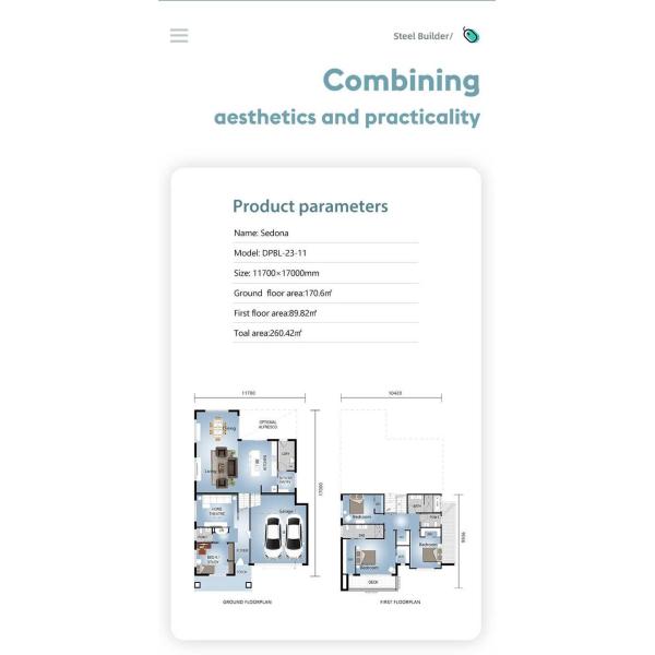 Prefab Homes With AS/NZS Light Gauge Steel Framing Systems Townhouse