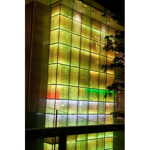 Bespoke  Impact Resistant 1200x2400mm Led Laminated Glass