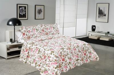Chrysanthemum Pattern Colourful Quilt Covers , Home King Queen Size Bed Quilt Covers