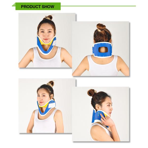 New type high quality plastic cervical collar waterproof cervical collar