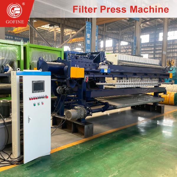Automatic Plate and Frame Filter Press for ETP Wastewater Treatment