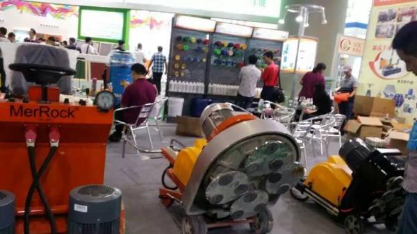 Planetary System Marble Stone Floor Polisher Single Phase 12 Heads