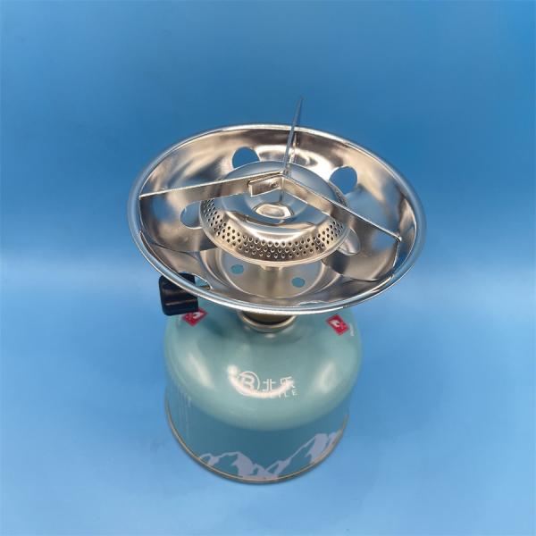 Cocina compacta de acero para acampar y viajar - Mini estufa portátil