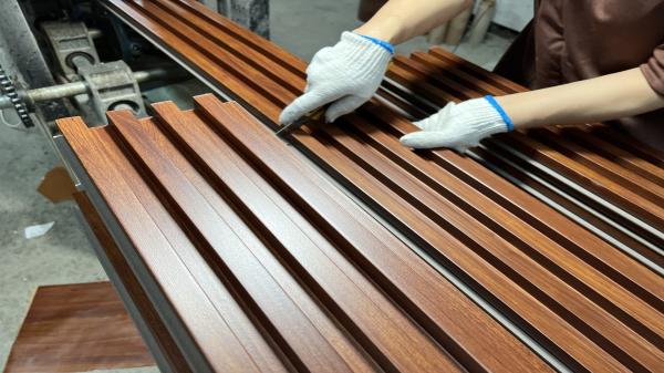 Wood Plastic Composite Interior WPC Wall Panel For Household UV Resistant