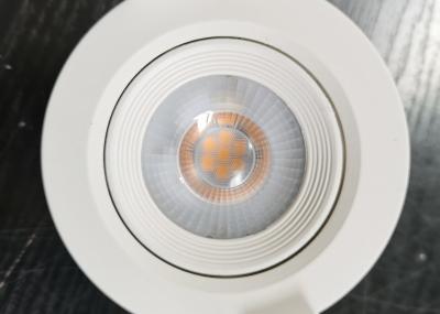 240V 7W Recessed LED Down Light PBT Aluminum White Down Light