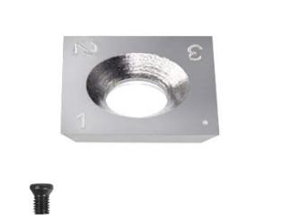 O Woodworking do carboneto de tungstênio do ODM do OEM utiliza ferramentas inserções do carboneto do quadrado 15x15x2.5-30°