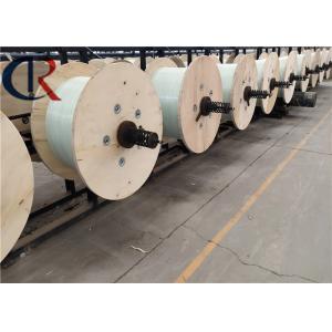 Noyau des câbles optiques FRP de fibre peu sensible à la bobine 50.4km/Reel de décharge électrique