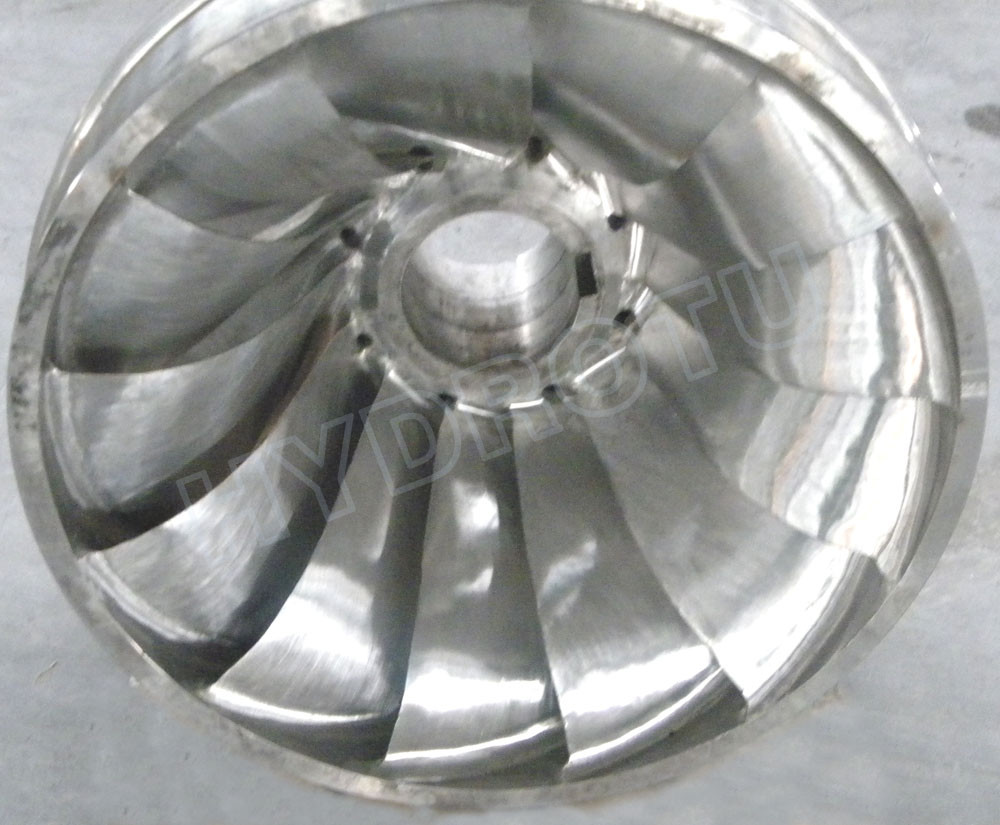 Francis Turbine Runner Vertical Horizontal Shaft Configuration Hydropower