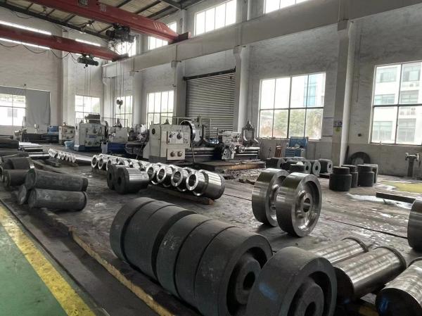 Customized Forged Crane Pulley Wheel For Quay Bridge Container Cranes