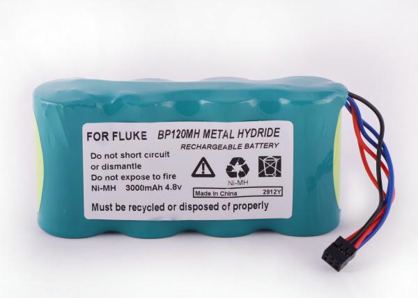 For Fluke Biomedical Corp BP120 / Fluke 123 Scopemeter Battery 4.8V 3000mAh NiMh