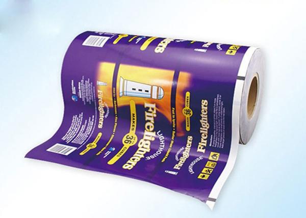Ice Cream Wrapper Food Grade Plastic Film PET/VMPET/PE Laminated Material Easy Tear