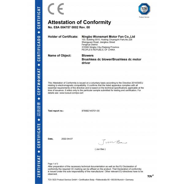 24V Маленький бесбрюшевый постоянный вентилятор трехфазный двигатель NMB шаровые подшипники Надежная производительность