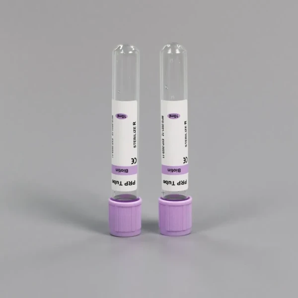 Siny High Quality Biotin Hair Grow Beauty Clinic Test Consumables Sterile Blood Collection Tube