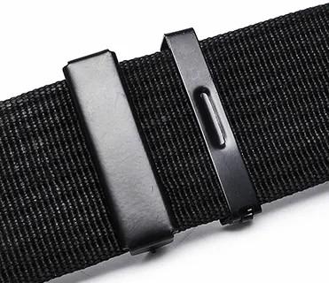 Black Quick Release Outer Waterproof PP Custom Webbing Tactical Belt For Men Tactical Training Outdoor Sports And Hiking