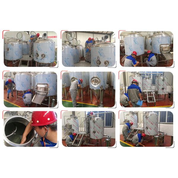 Small Stainless Steel Brewing Equipment 100L To 200L For Pub Brewery