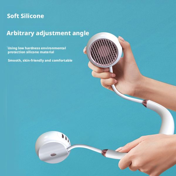 Lightweight Usb Operated Mini Portable Fan Around Neck For Outdoor Use OEM ODM