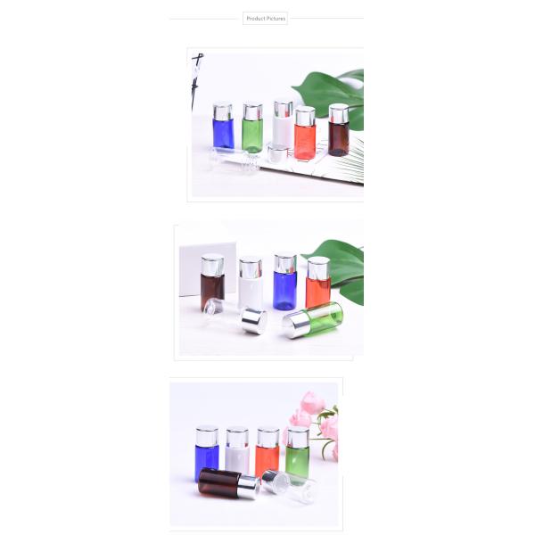 Портативные пластиковые бутылки лосьона, Мулти цвета опорожняют крышку алюминия бутылок пластмассы