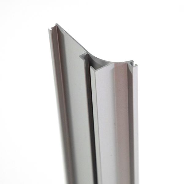 Silver Cabinet Edge Aluminium Kitchen Handles