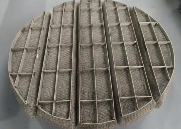 SS316l York 421 Wire Mesh Demister Pad for Vaper-Liquid Filter 193kg/m3