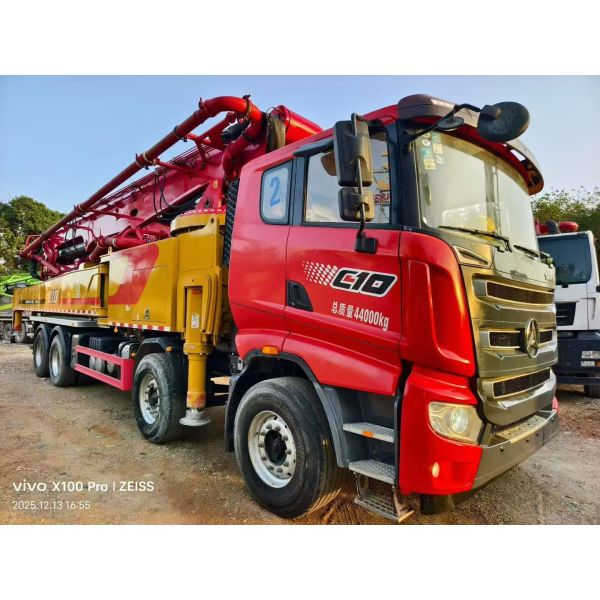 Used 2021 SANY SYM5445THBES Concrete Pump Truck  | 61.1 m Max. Vertical Reach | 180 m³/h Output |13 MPa