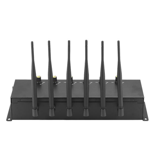 high power indoor jammer new adjustable 6 antennas desktop blocker