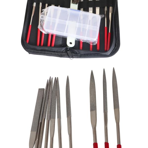 Electroplated Metal File Set For Metal Glass Stone Rough Carving