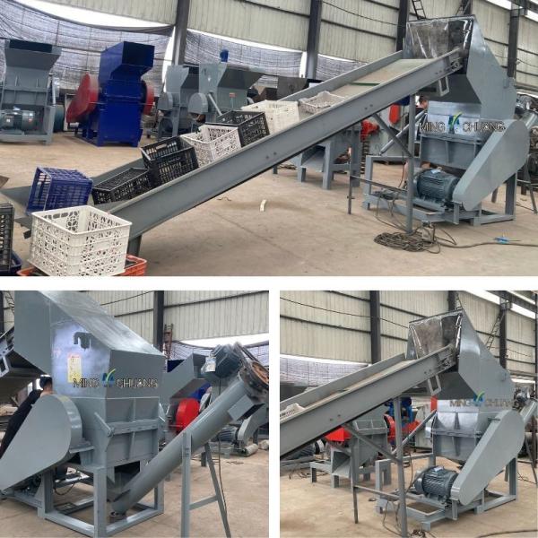 Customized Request Accepted Broken Car Bumper Scrap and Baby Carriage Plastic Crusher