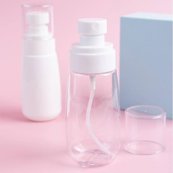 Luxury Clear Empty Upg 30ml Petg Bottle Ultra Fine Sprayer White