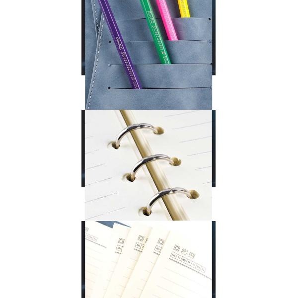 Водоустойчивая тетрадь PU Multiscene кожаная, Recyclable блокнот с банком силы