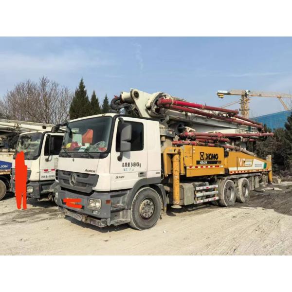 2019 XCMG 48m concrete pump truck mounted pump truck chassis for sale