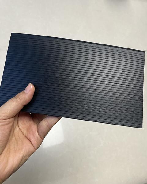 4x1/8 brilhante Vinyl Wall Cove Baseboard PVC Skirting Board Base de parede de borracha com espessura do dedo 2mm