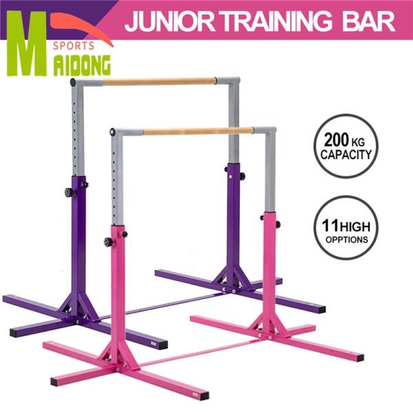 Customized Logo Spray Gymnastics Horizontal Bar For Outdoor Anti-Corrosion Steel