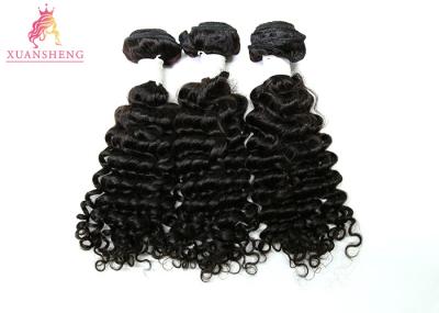 Double Drawn Deep Wave Peruvian Human Hair 150% Density No Smell