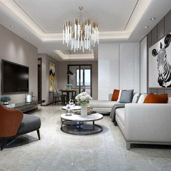 Анти- пакостя полное тело отполировало застекленные плитки стены настила фарфора для живущей комнаты