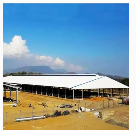 Steel Structure Car Shed Erdurable Architecture Provide Security For Vehicles