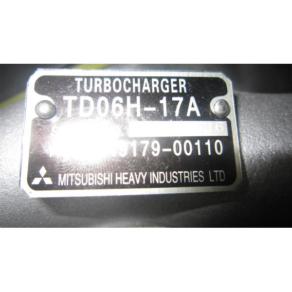 Engine Parts HD650/770/800 6D14 Excavator Turbocharger 49179-00110