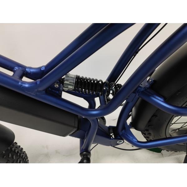 Off-Road Adventures Made Easy with Electric Fat Tire Bike 7 Speed MTB E-Bike and 4.0 Inch Tires