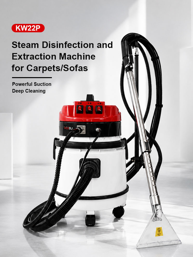 Small Industrial Steam Cleaning Machine 10L Dry/Wet Sofa Dry Cleaning Machine Suitable for Hospital Hotel