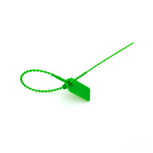 Self-locking Nylon Cable Tie Plastic Security Seal with 115 N Tensile Strength and Pull Tight Sealing for Fire Extinguisher