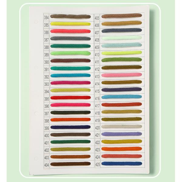 Синий коричневый 6 мм плетеный хлопковый шнур для шнурков для одежды