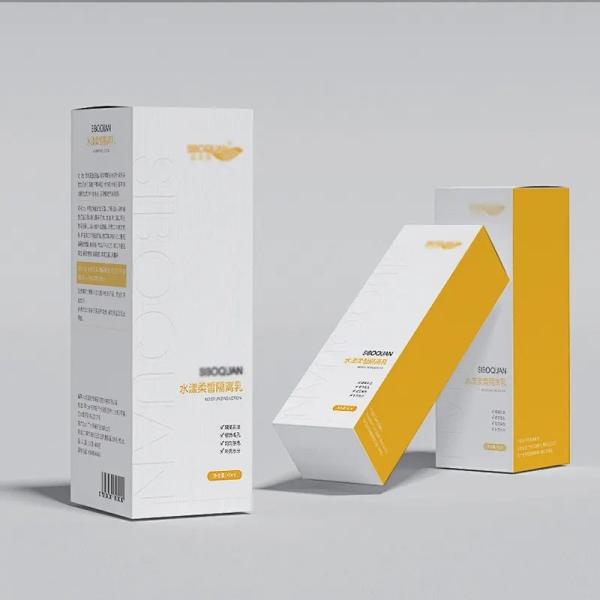 Custom Cosmetic Skincare Paper Boxes Printed Gift Packaging Boxes Cartoon 