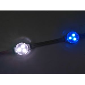 LED Point Light Source RGB 30mm IP67 SMD3535 0.75W For Outdoor Building Decoration