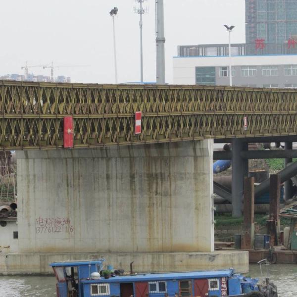 High Strength Steel Structure Bridge Bailey Truss GB Q235 Secondary Steel