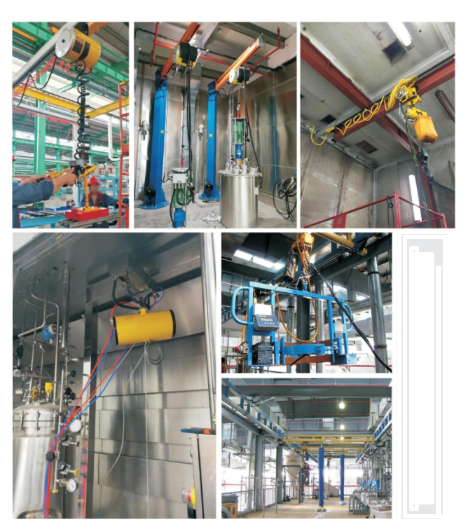 320 Kg Explosion-Proof Pneumatic Balance Hoist With Variable Speed Control