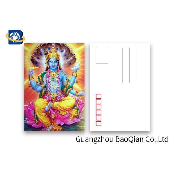 Карта подарка 3Д сувенира линзовидная с подгонянным логотипом/линзовидной открыткой печатания фото