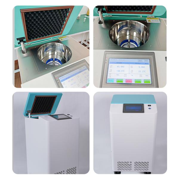 Freezing tissue grinder, low-temperature high-throughput tissue homogenizer